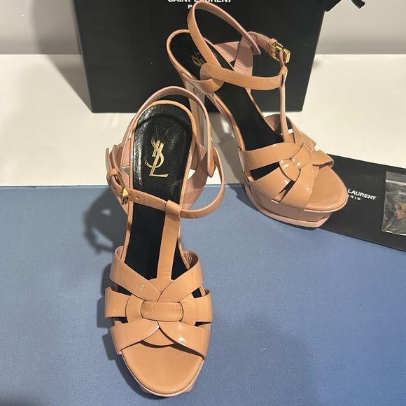 Yves saint Laurent Patent size 38 Nude Powdery - Picture 8 of 15